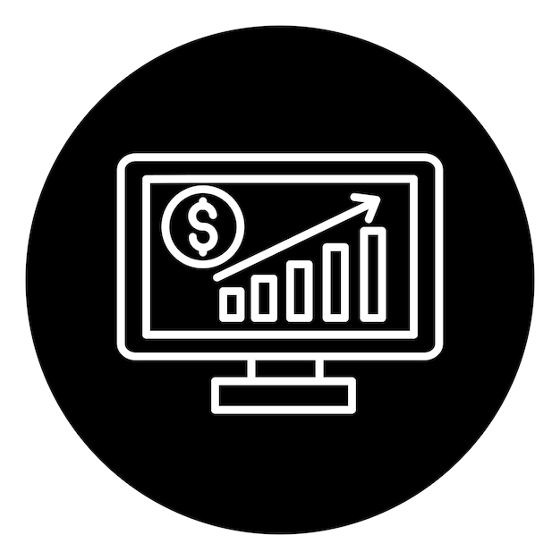 Icono de crecimiento empresarial