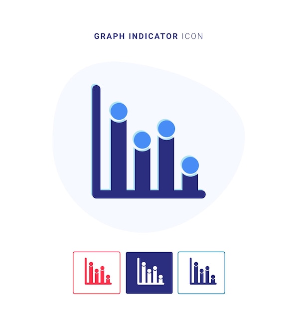 Icono de crecimiento vector premium vector premium