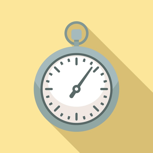 Icono de cronómetro de velocidad vector plano Cronómetro Temporizador de reloj