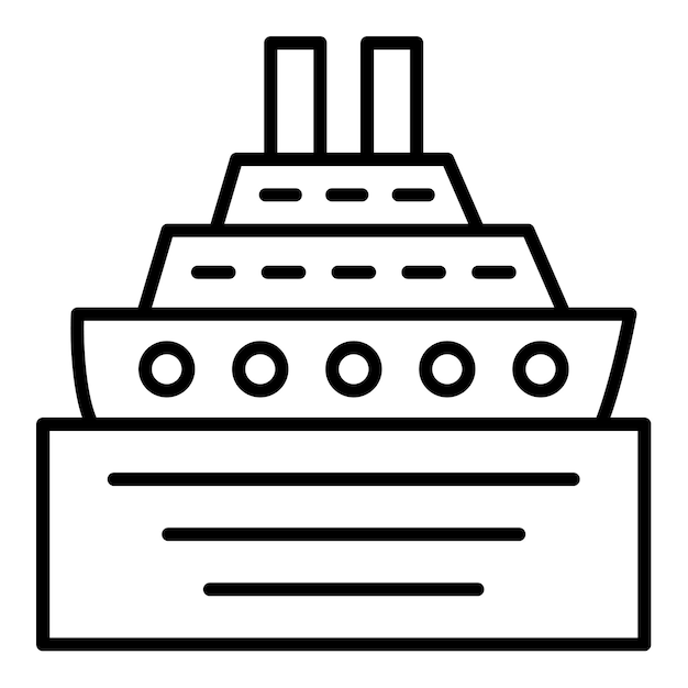 Icono de crucero