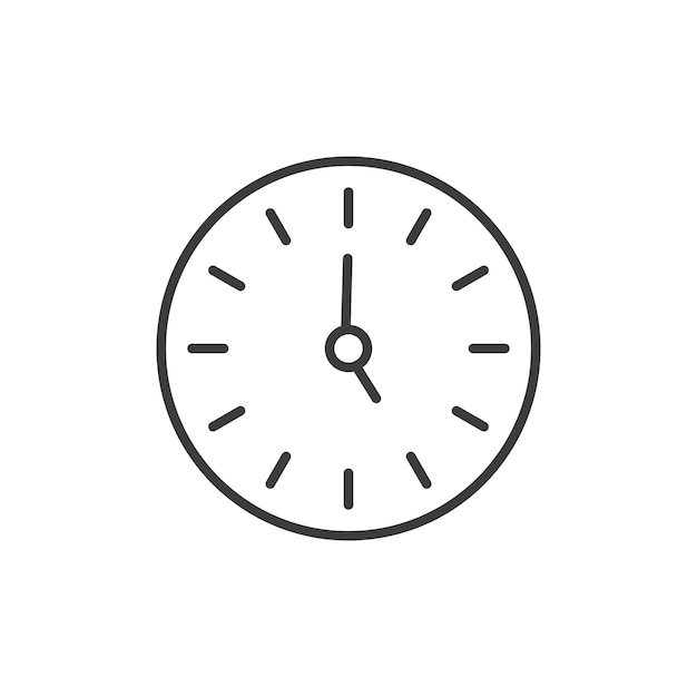 El icono del cuarto pasado de la hora establece el símbolo del vector de tiempo de 15 minutos las 3 pm, señal en estilo negro lleno y delineado.