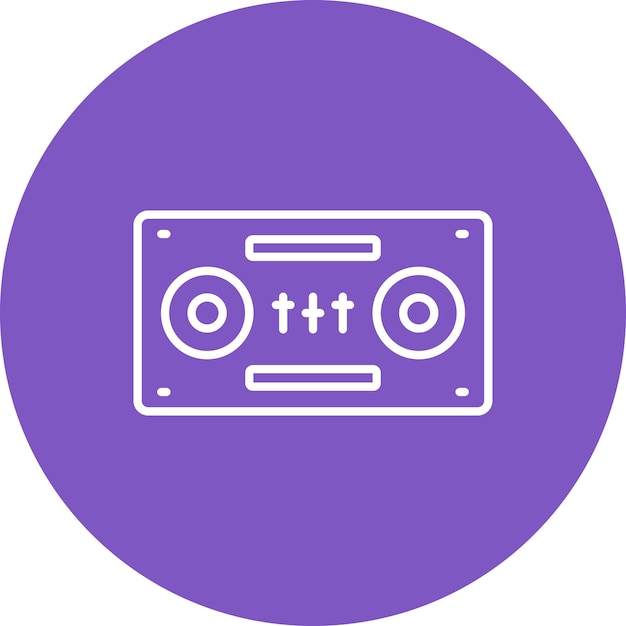 El icono de las cubiertas de DJ