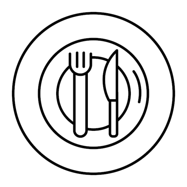 Icono de los cubiertos