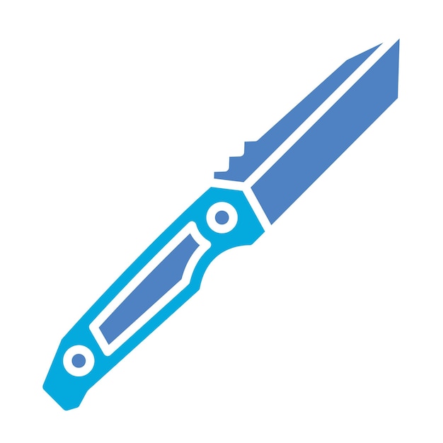 Icono del cuchillo de bolsillo