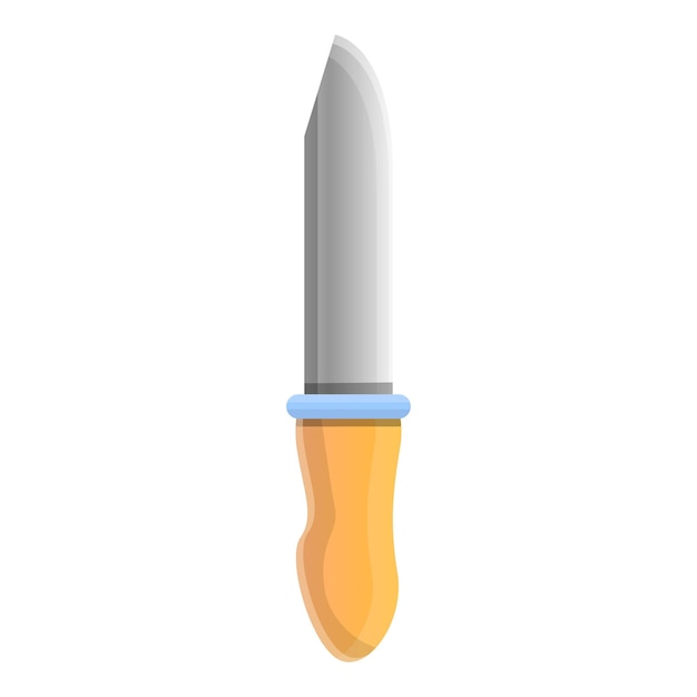 Icono de cuchillo de buceo Icono vectorial de cuchilo de buce o para diseño web aislado sobre fondo blanco