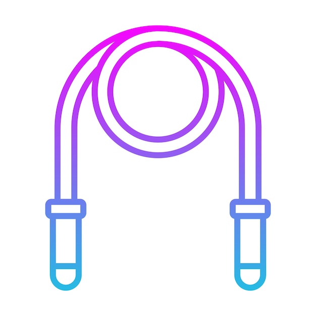 Icono de la cuerda de salto