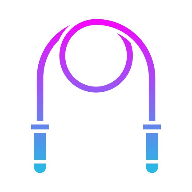 Icono de la cuerda de salto