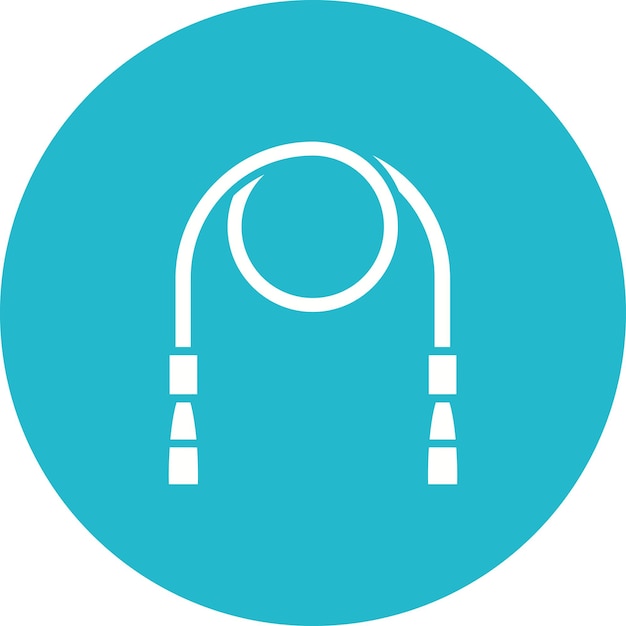 Icono de la cuerda de salto