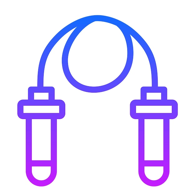 Icono de la cuerda de salto