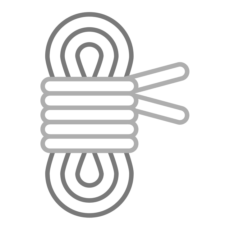 Vector icono de la cuerda