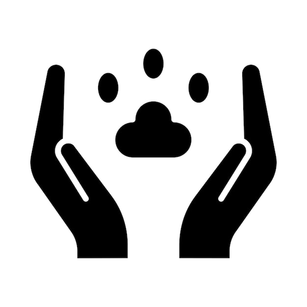 Icono de cuidado de animales