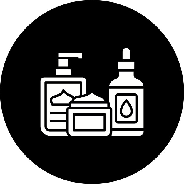 Icono de cuidado de la piel