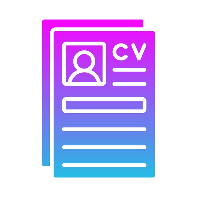 Icono del currículum vitae
