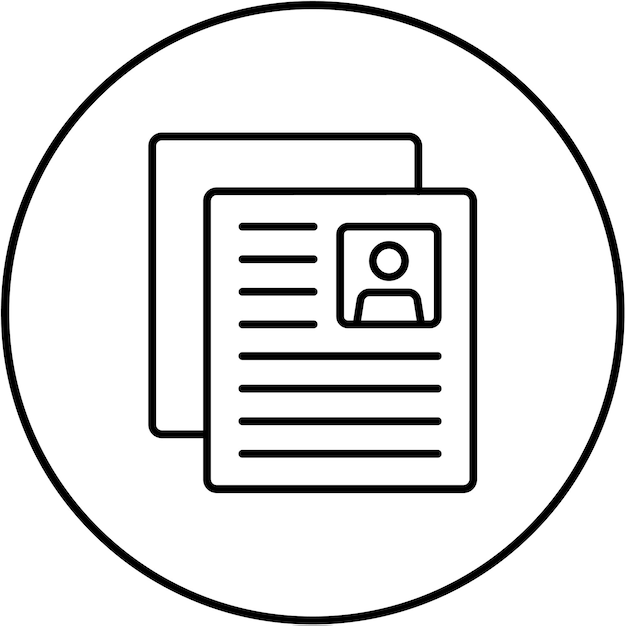 Icono del currículum vitae