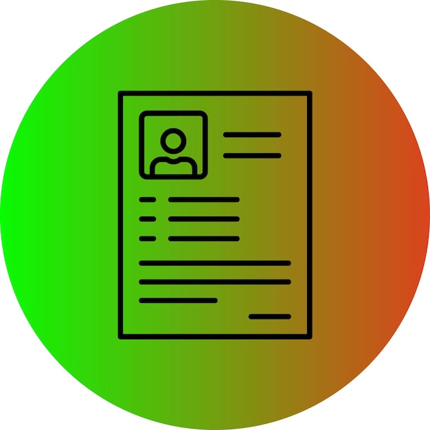Icono del currículum vitae