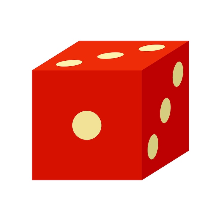 Vector icono de dados de sangre ilustración plana del icono vectorial de dados de sangue para el diseño web