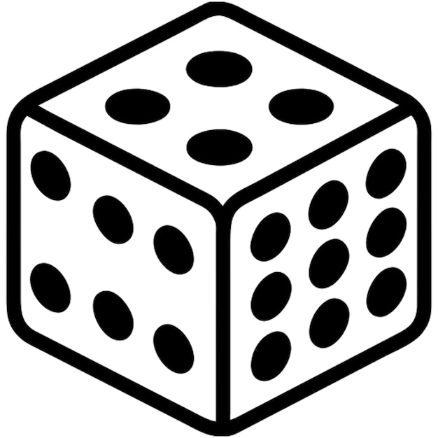 El icono de los dados