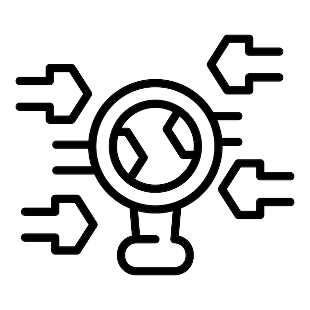 Icono de datos digitales esquema vector tarjeta finanzas sistema moda