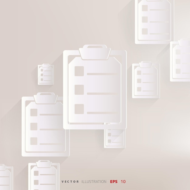 Icono de datos médicos de informe clínico