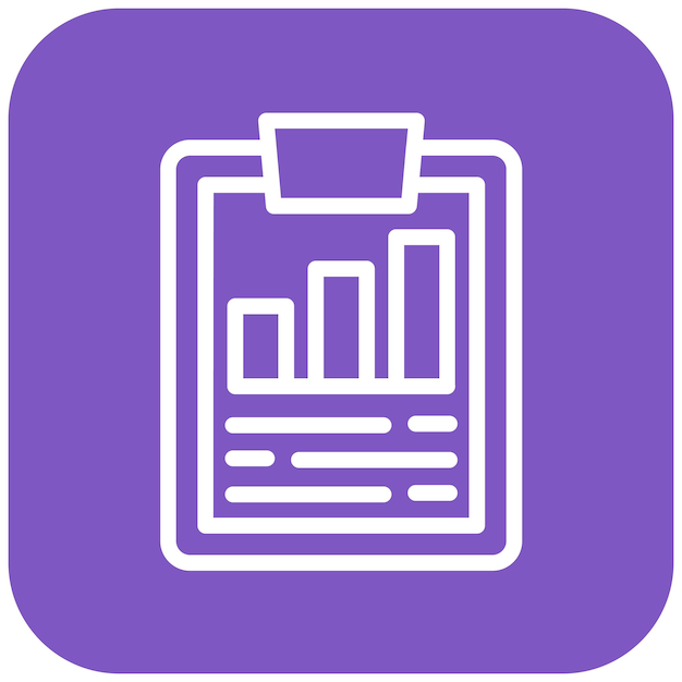 Ícono de datos de prueba