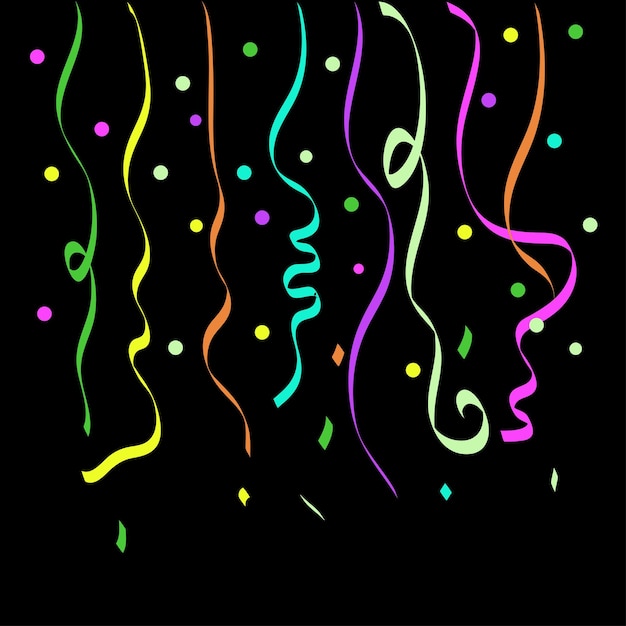 Icono de decoración de la celebración del cumpleaños de la fiesta