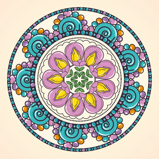 icono decorativo de mandala