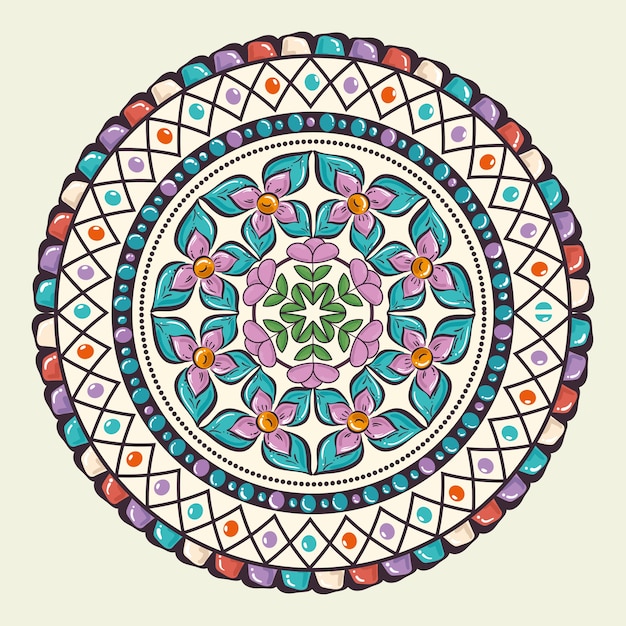 icono decorativo de mandala