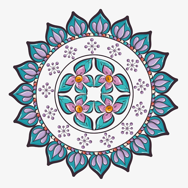 icono decorativo de mandala
