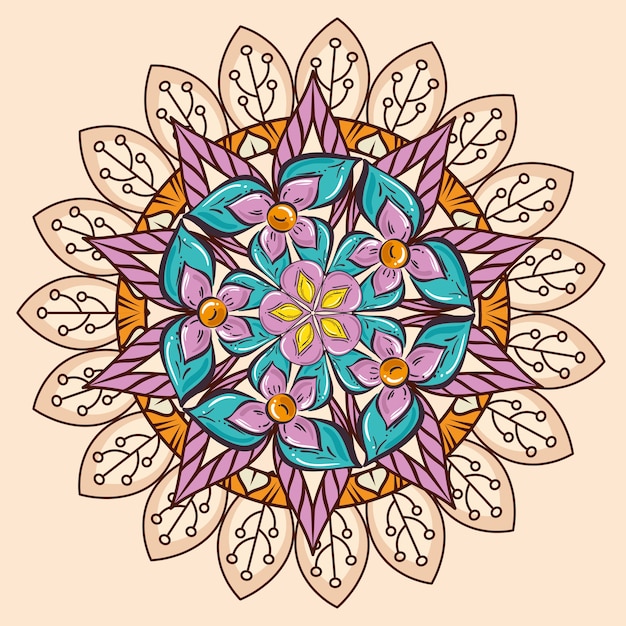 Icono decorativo de mandala