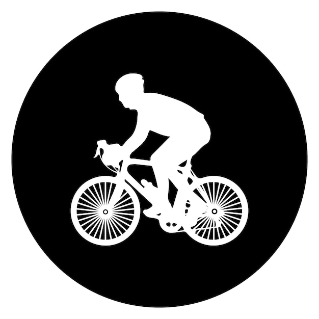 Icono del deporte del ciclismo