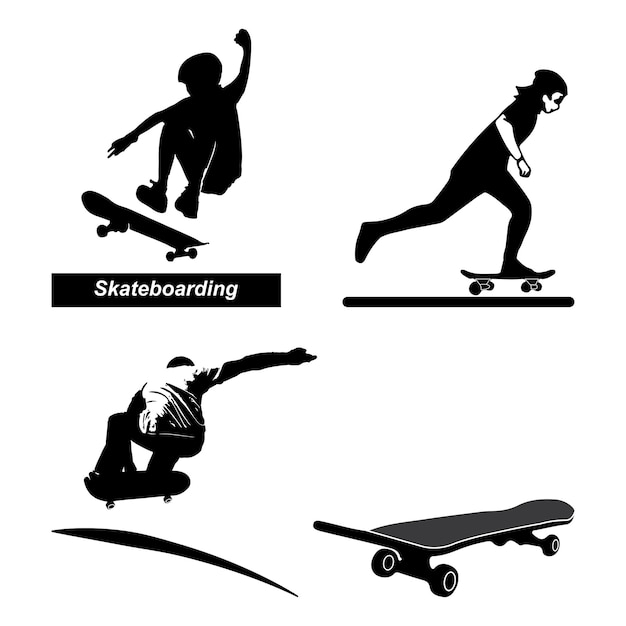 El ícono del deporte del skateboard