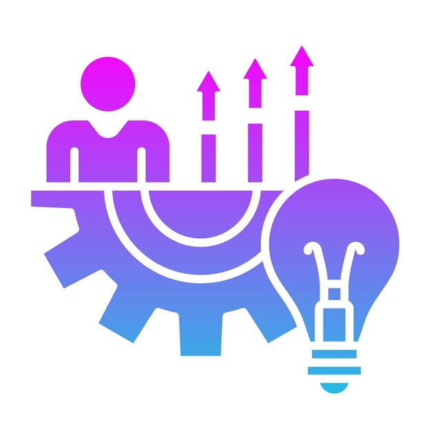 Icono de desarrollo personal