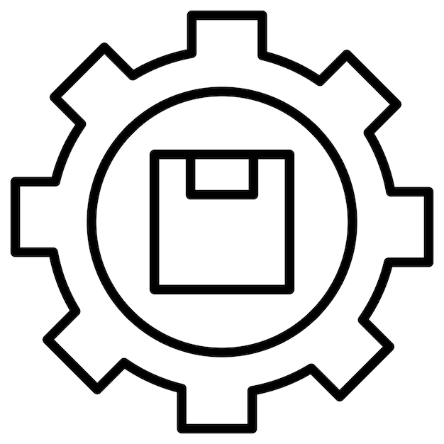 Icono de desarrollo de productos
