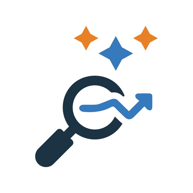 El icono de descubrimiento de la aventura se puede descubrir con el vector de estilo glifo EPS