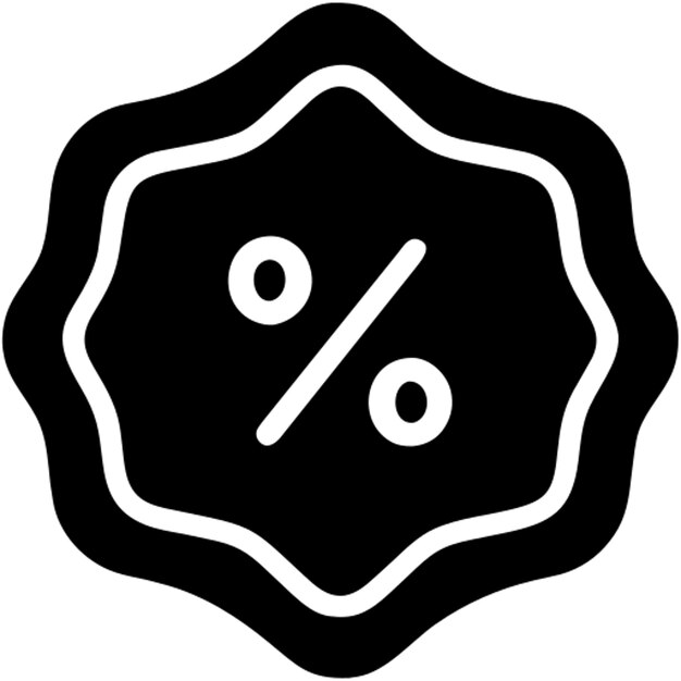 icono de descuento