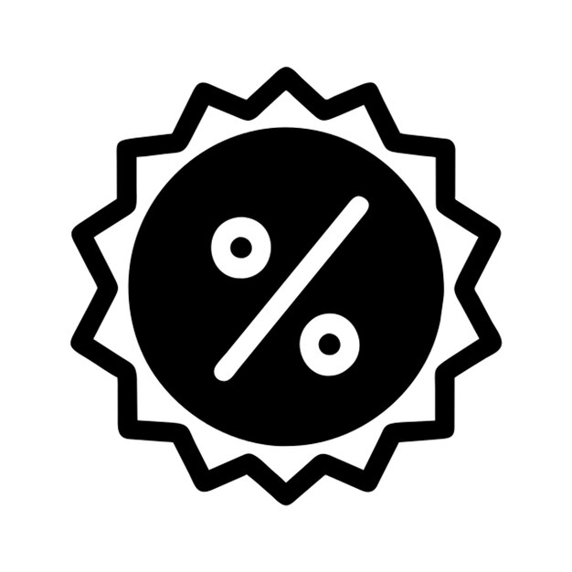icono de descuento