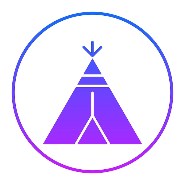Icono del desierto de Tipi