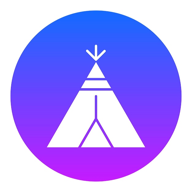 Icono del desierto de Tipi