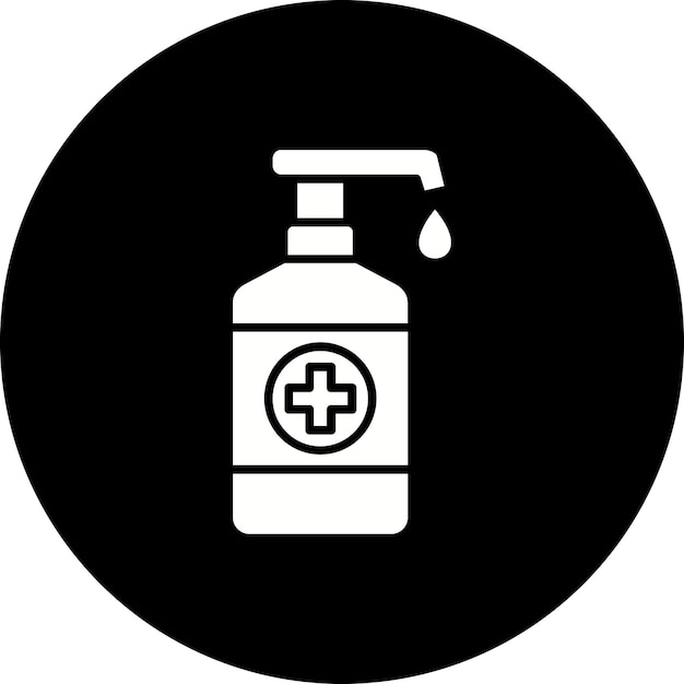 Icono de desinfectante para manos