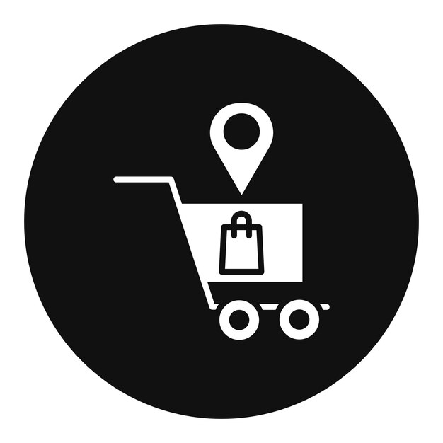 Ícono de destino de compras