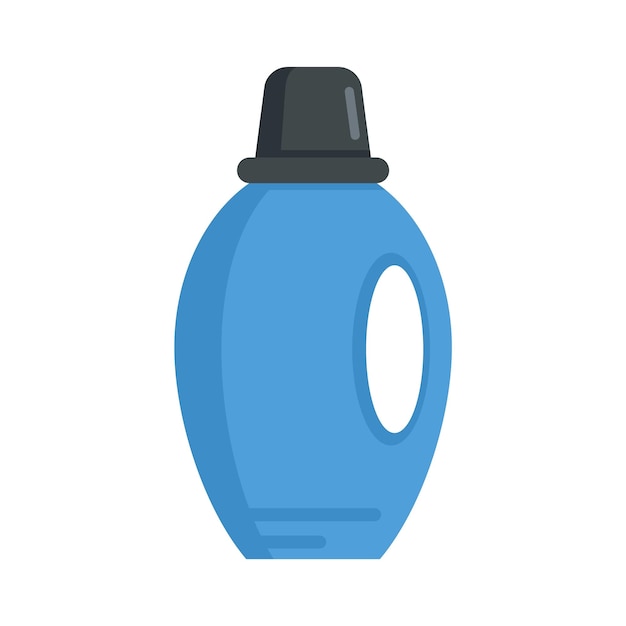 Icono de detergente suavizante Ilustración plana del icono de vector de detergente suavizante para diseño web aislado