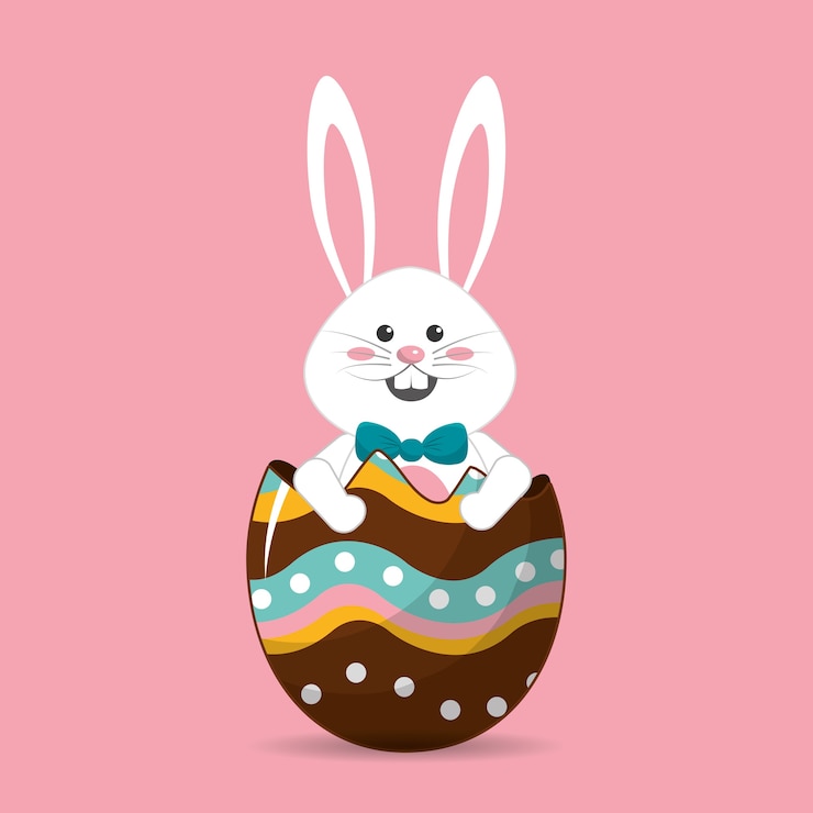 Vector icono del día de los huevos de pascua
