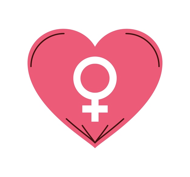 icono del día internacional de la mujer