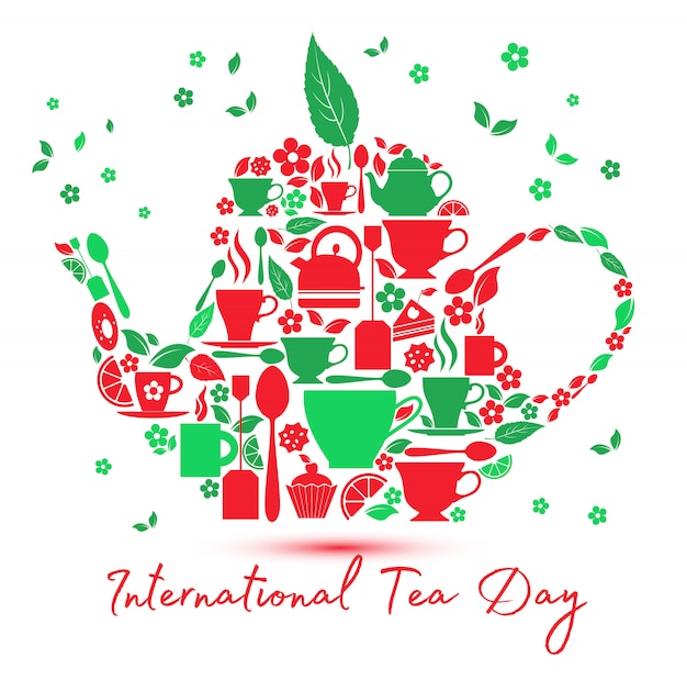 Icono del día internacional del té