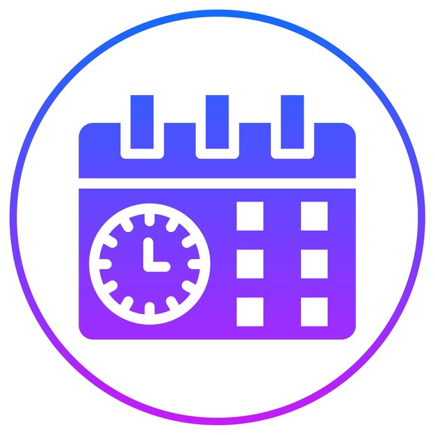 Icono del día programado