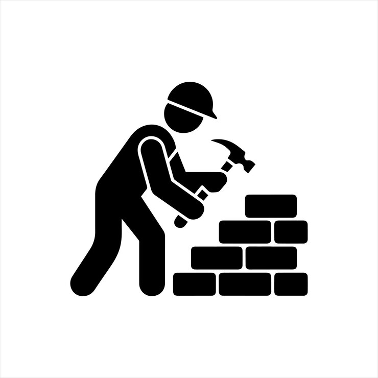 icono del día del trabajo vectorial