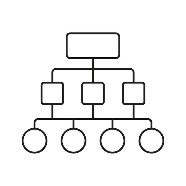 Icono de diagrama Ilustración vectorial EPS 10 Imagen de archivo