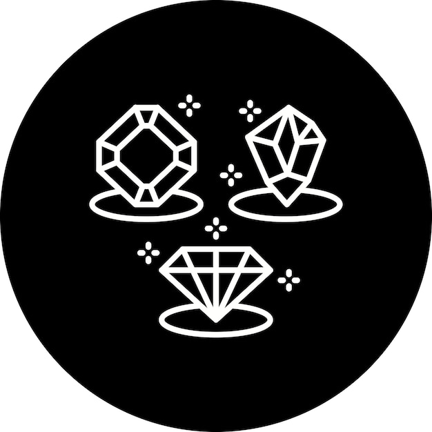El icono de los diamantes mágicos
