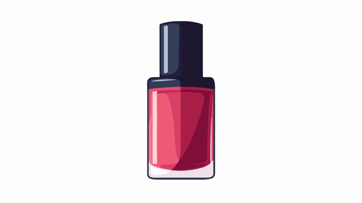 Vector icono de dibujo de botella de maquillaje centrada en ángulo amplio profesional para productos de belleza