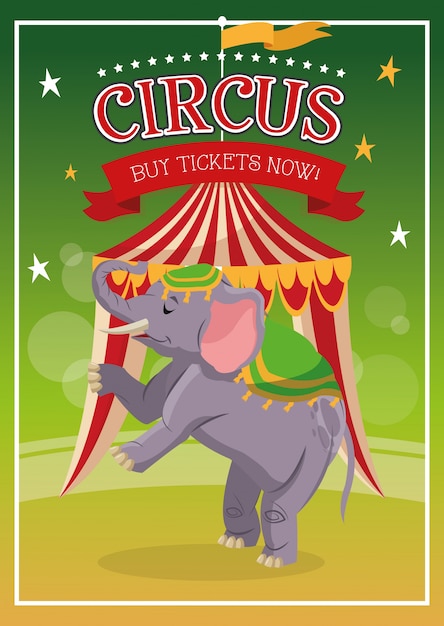 Icono de dibujos animados de elefante